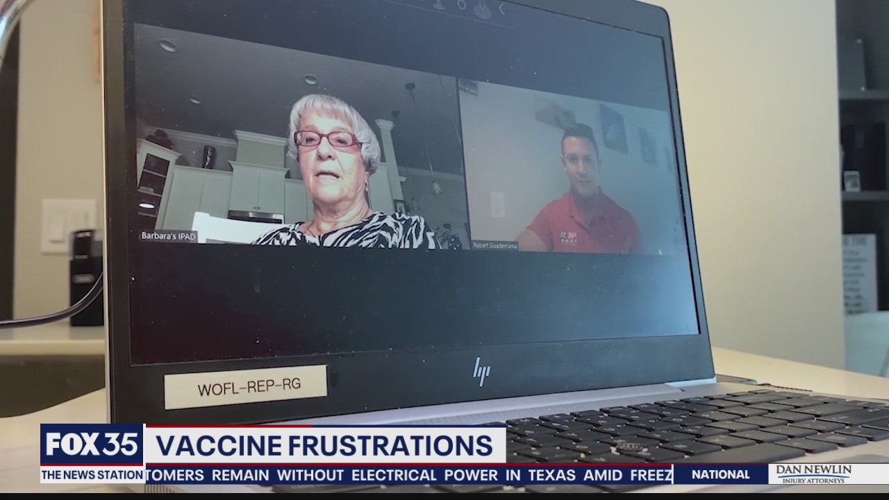 Seniors express vaccine appointment frustrations