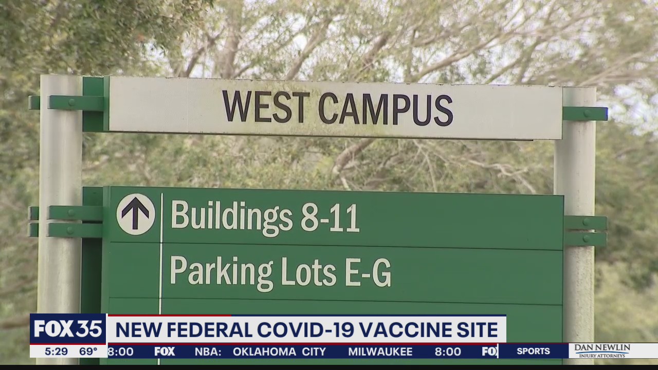 Federal COVID-19 vaccination center opening at Valencia College