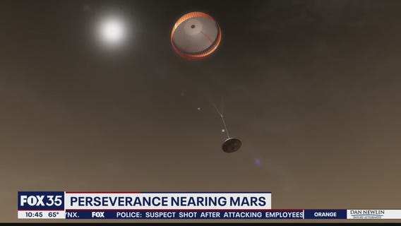 Perseverance nearing Mars