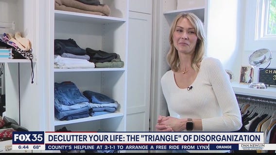 Declutter Your Life: 'Triangle of Disorganization'