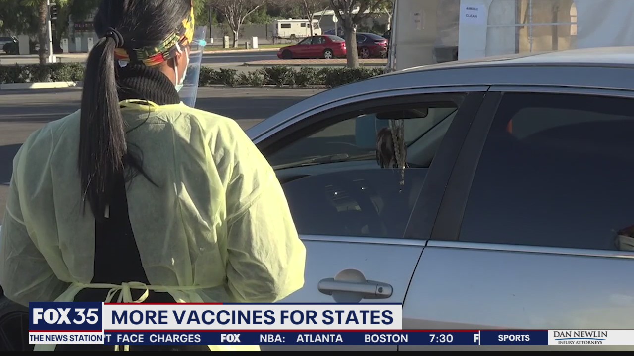More COVID-19 vaccines headed to states