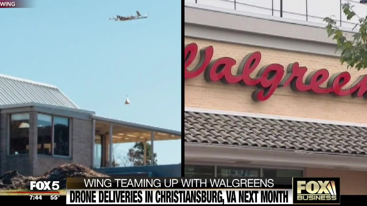 FOX Business Beat: Walgreens Drone Delivery; Holiday Travel