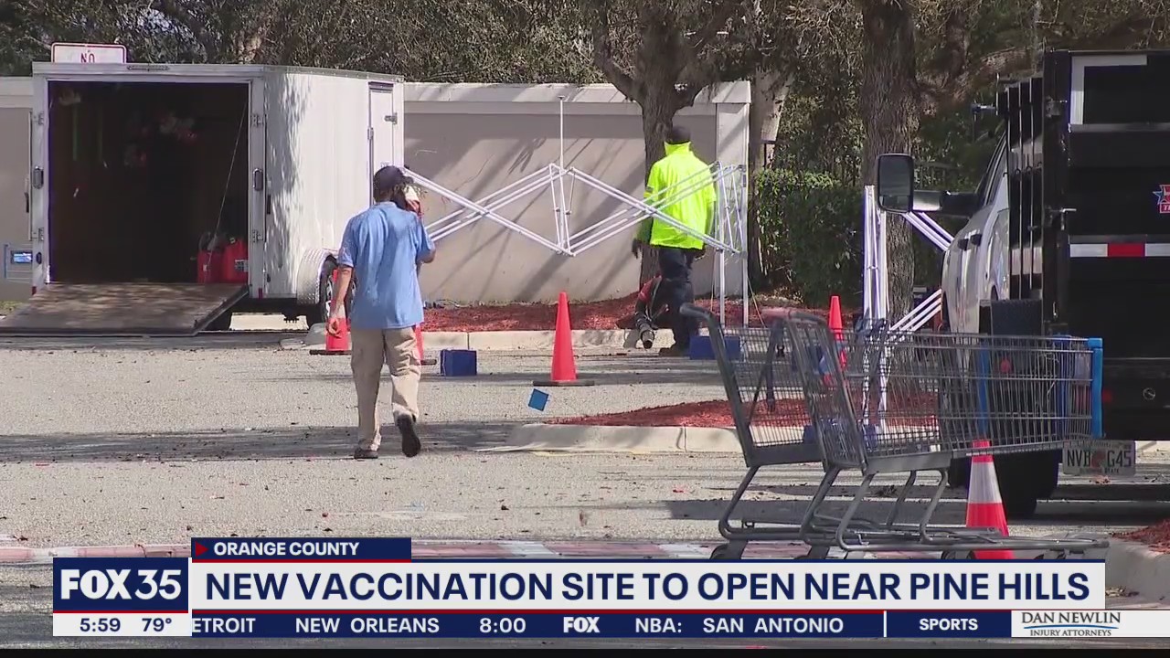 New vaccination site to open near Pine Hills
