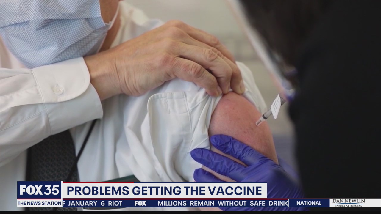 People struggling to get vaccine appointments