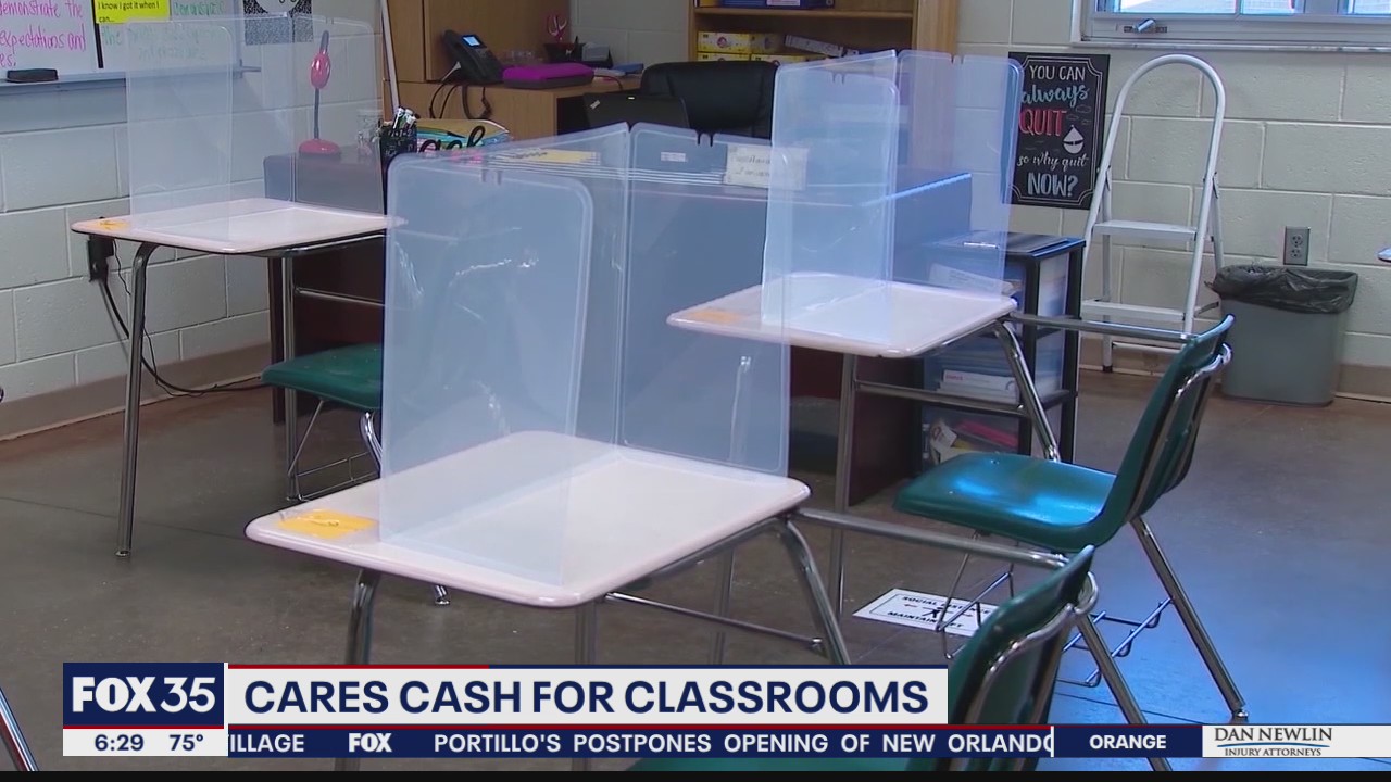 FOX 35 INVESTIGATES:  Federal coronavirus relief money in schools