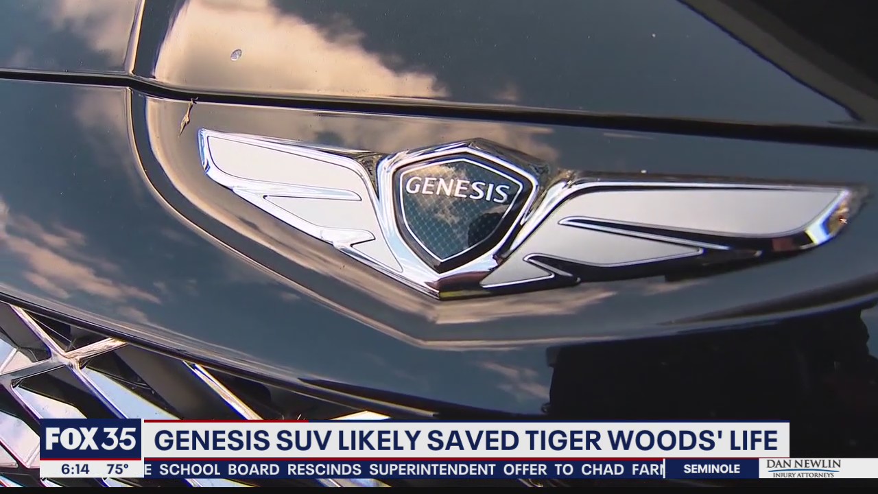 SUV safety features may have been lifesaver for Tiger Wood