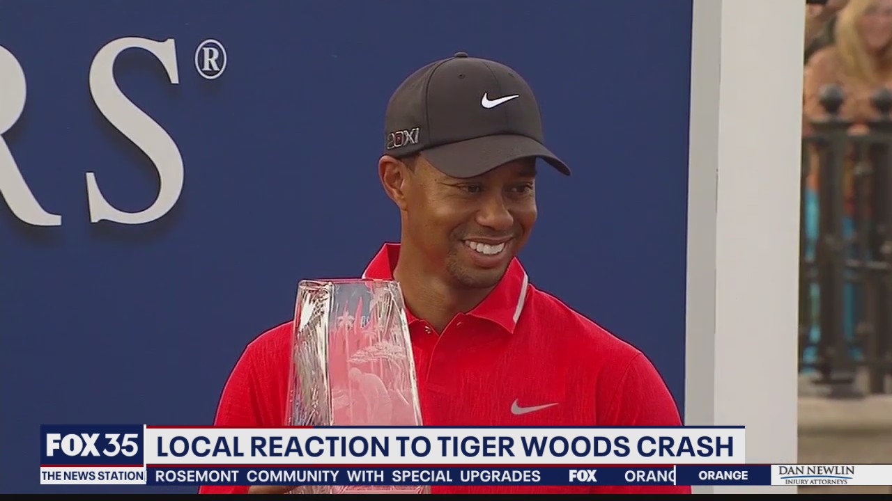 Central Florida reacts to news of Tiger Woods crash
