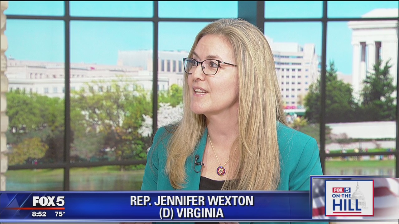 Rep. Jennifer Wexton on Fox 5 News On The Hill
