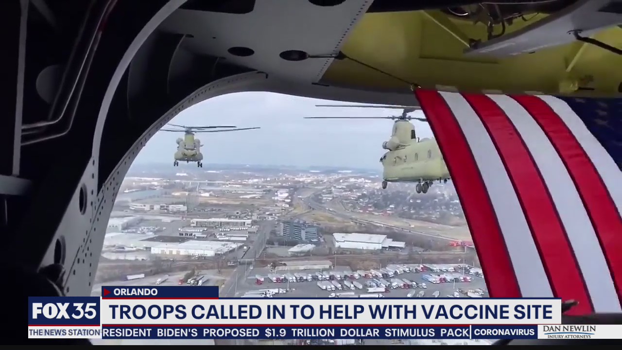 101st Airborne Division to assist with vaccine distribution in Orlando