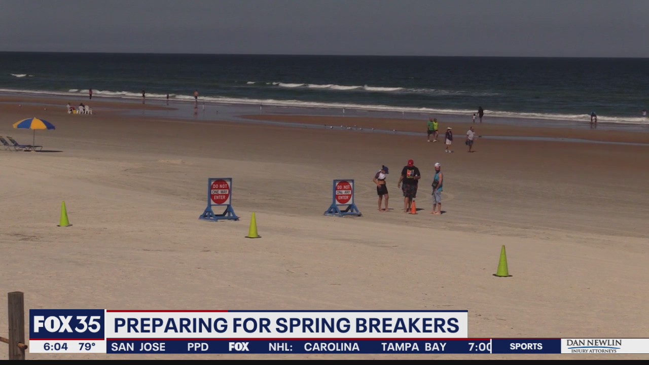 Preparing for spring breakers in Volusia County