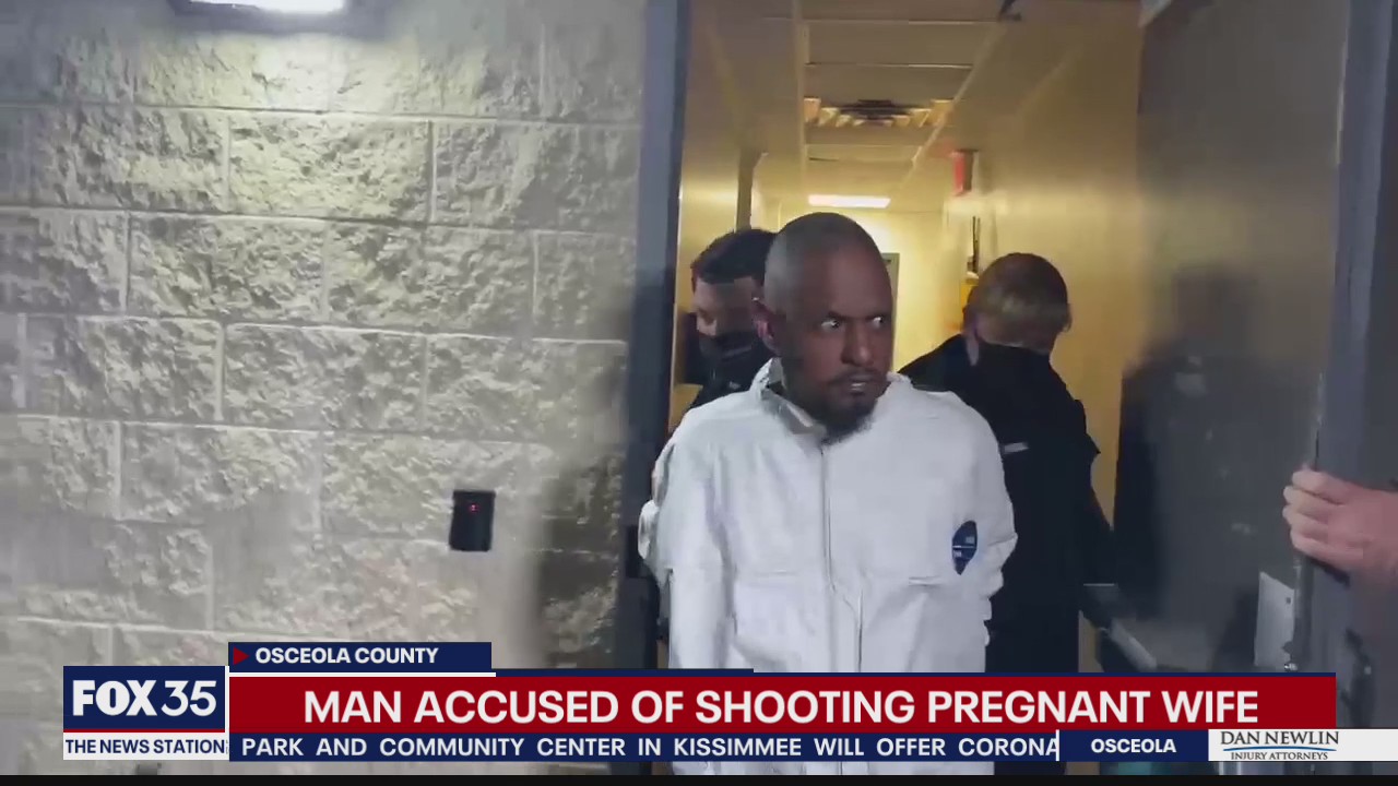 Kissimmee man accused of shooting pregnant, estranged wife