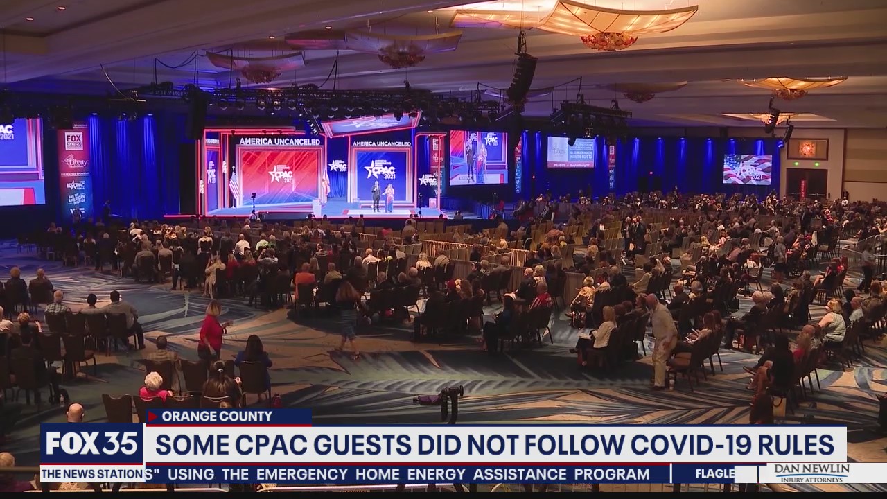 Some CPAC guest did not follow COVID-19 rules, mayor says