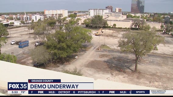 Demolition begins on former Orlando Sentinel property