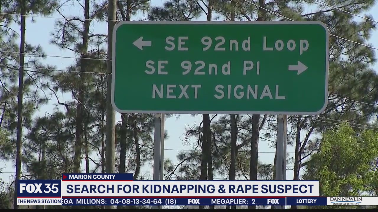 Search for kidnapping, rape suspect