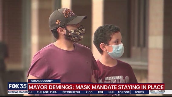 Mayor Demings says mask mandate staying in place