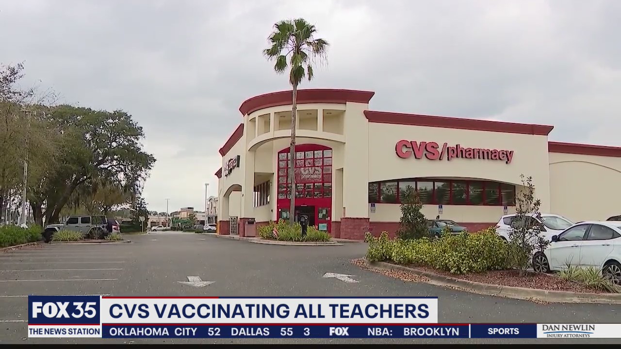 CVS vaccinating all teachers, daycare workers