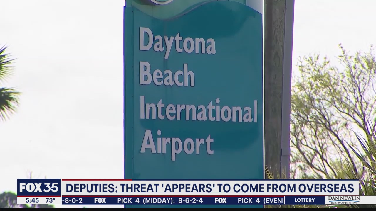 Threats at airport appear to come from overseas
