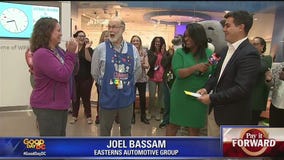 Children?s National Hospital volunteer surprised with Nats tickets