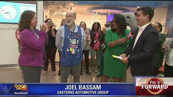 Children?s National Hospital volunteer surprised with Nats tickets