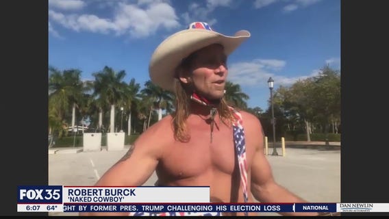 Naked Cowboy talks to FOX 35 about his arrest