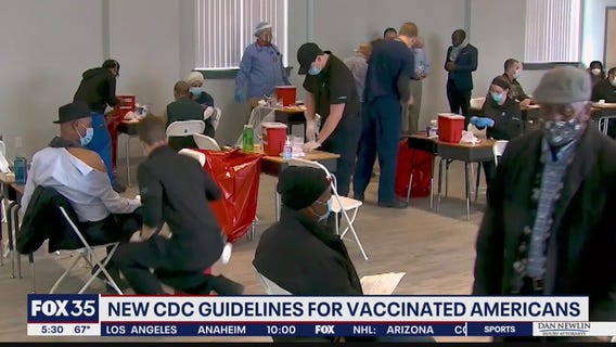 New CDC guidelines for vaccinated Americans