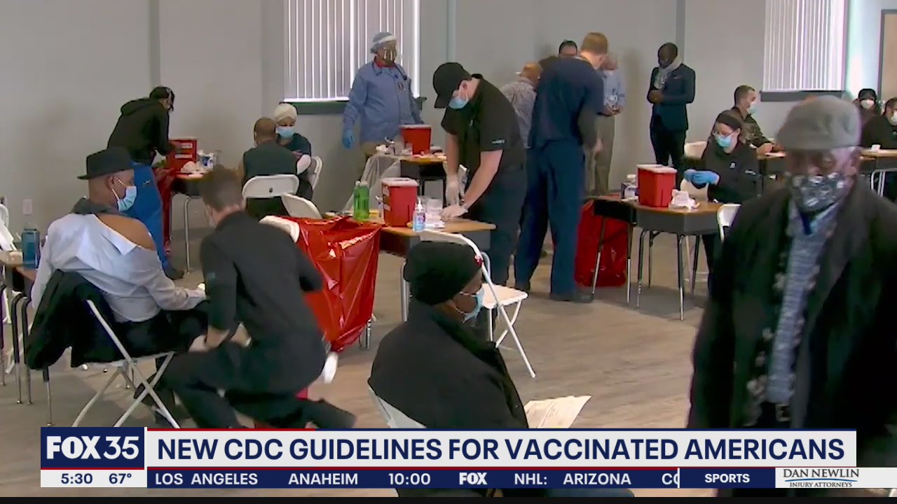 New CDC guidelines for vaccinated Americans