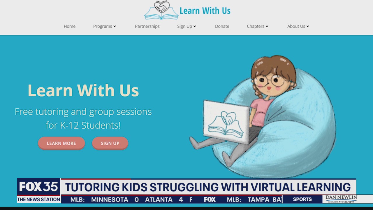 Orlando-based virtual tutoring service helps kids learn, for free