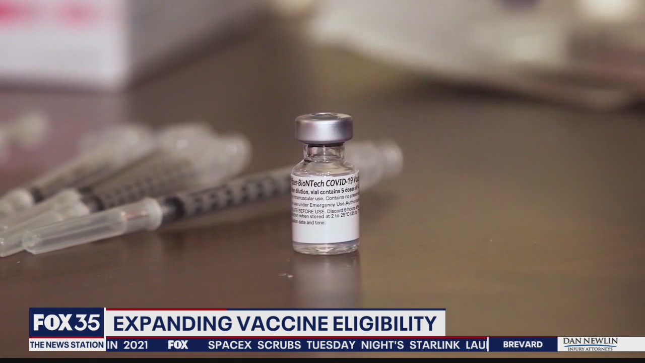 Gov. DeSantis talks about lowering vaccine eligibility age