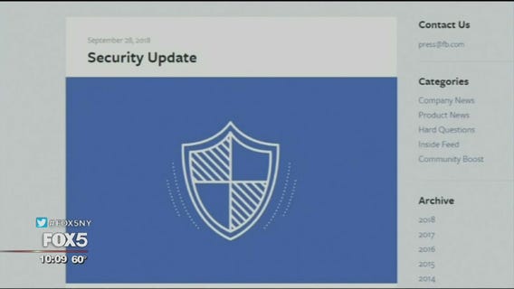 Facebook security breach