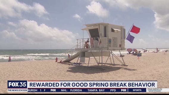 Rewarded for good Spring Break behavior