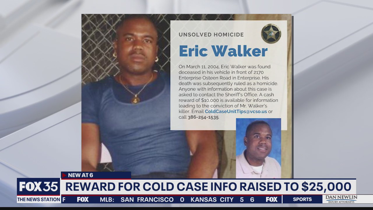 Reward for cold case info raised to $25,000