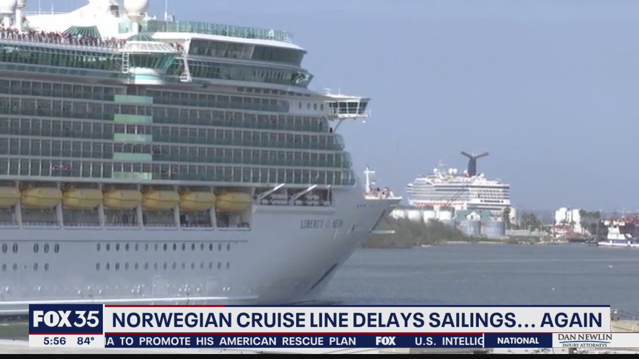 Norwegian Cruise Line delays sailings