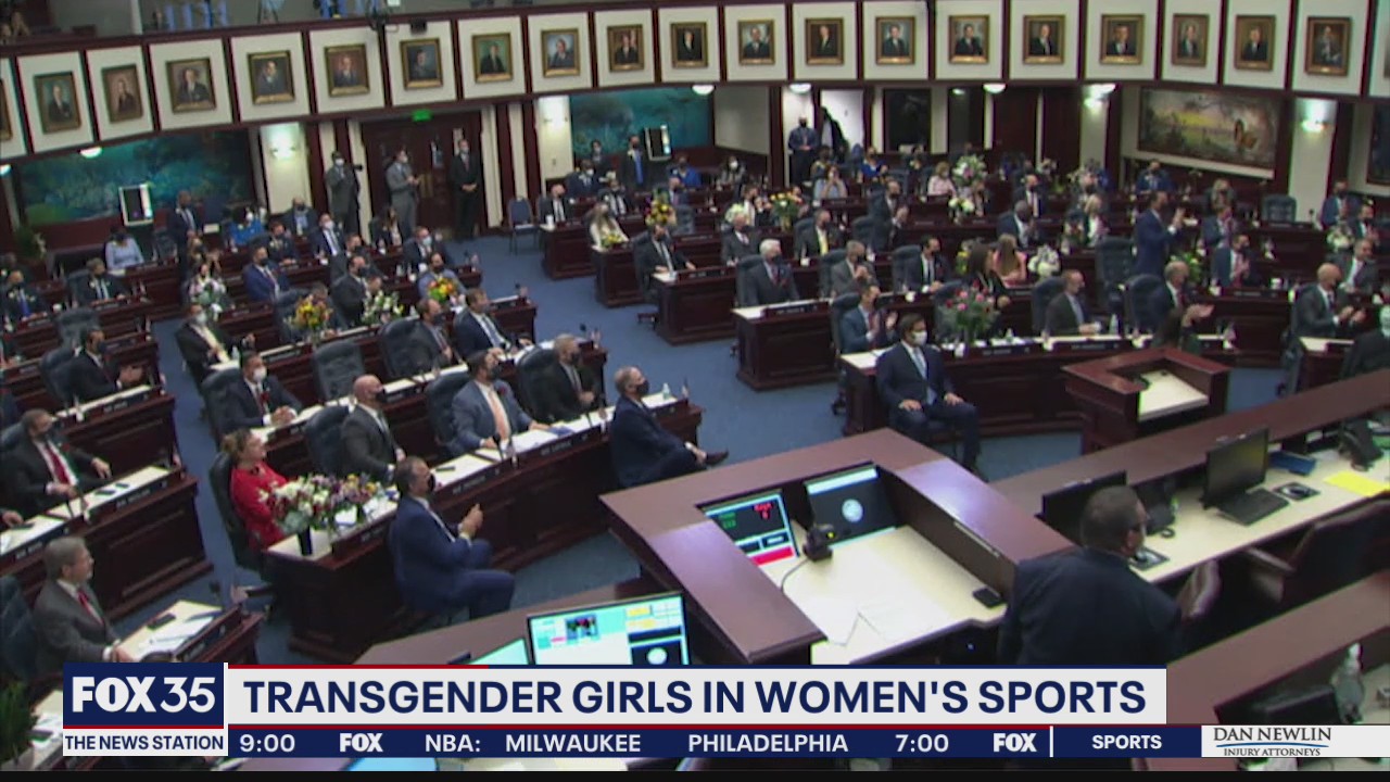 Florida lawmakers consider banning transgender female athletes from sports
