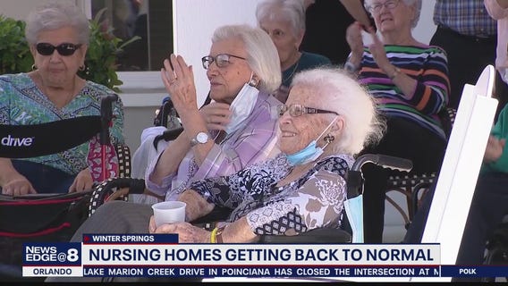 Nursing homes getting back to normal after vaccinations