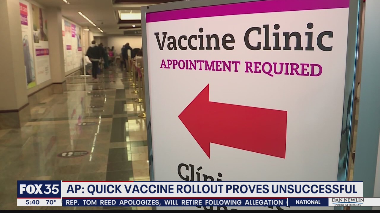 AP: Rapid COVID-19 vaccine rollout backfired in some states