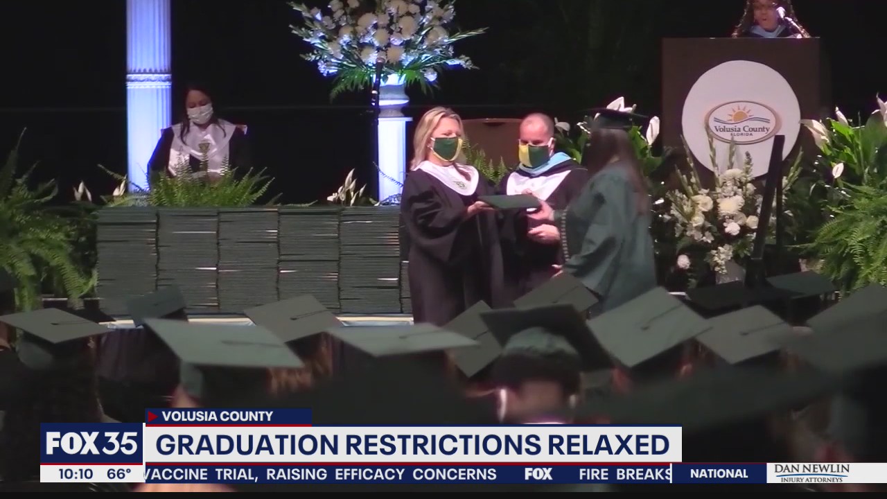 Graduation restrictions relaxed