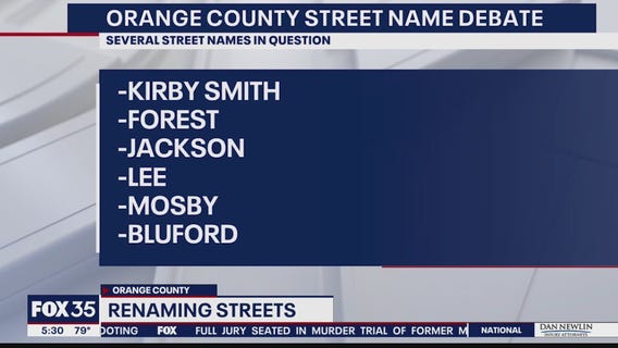 Orange County reviews road renaming policy