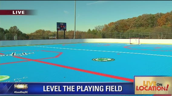 Montgomery Co group heads up sports equipment donation