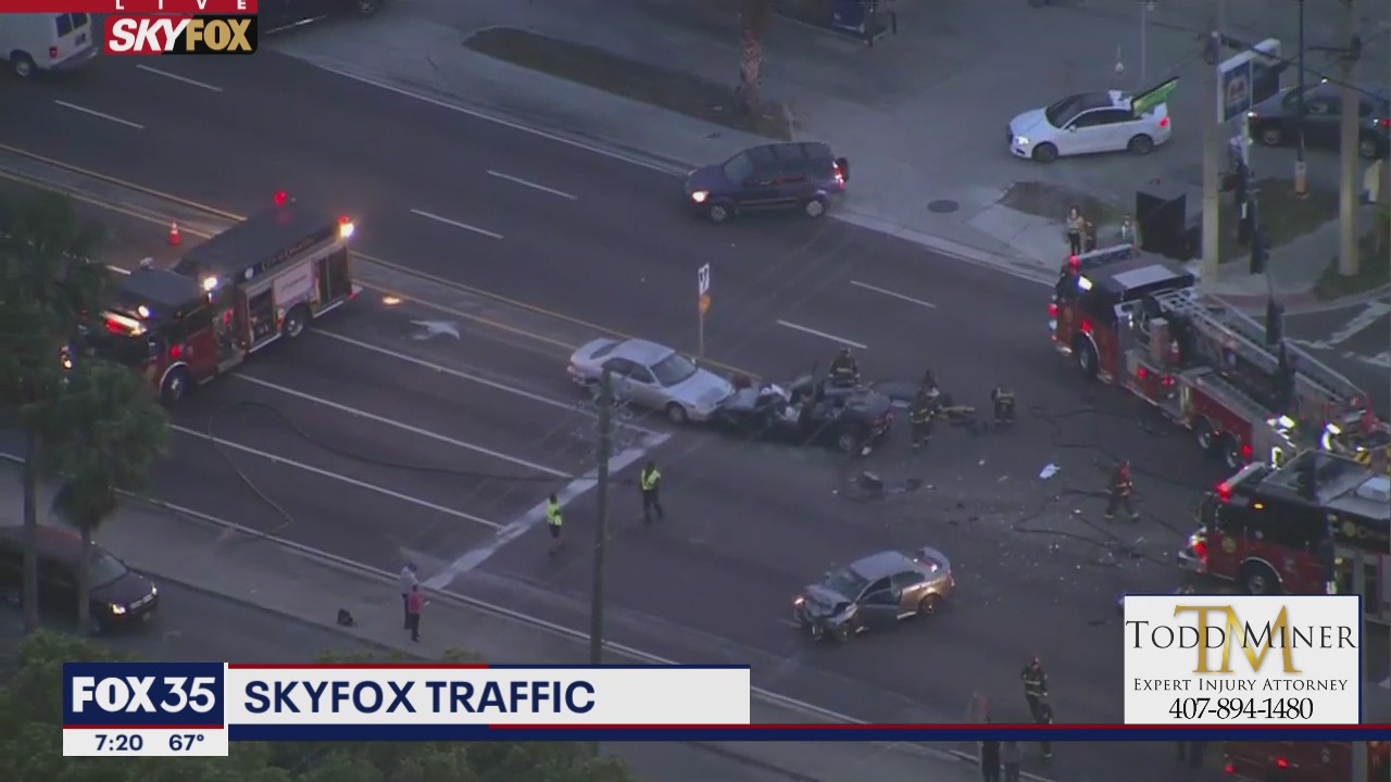 Crash shuts down S.R. 436 at Dahlia Drive in Orlando | FOX 35 Orlando