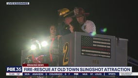 2 riders pulled from slingshot attraction in Kissimmee