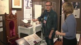 Take Tim To Work goes to the Fairfax Museum and Visitors Center