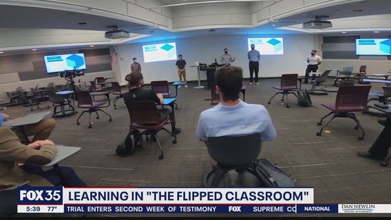 UCF students participate in 'flipped classroom' experience