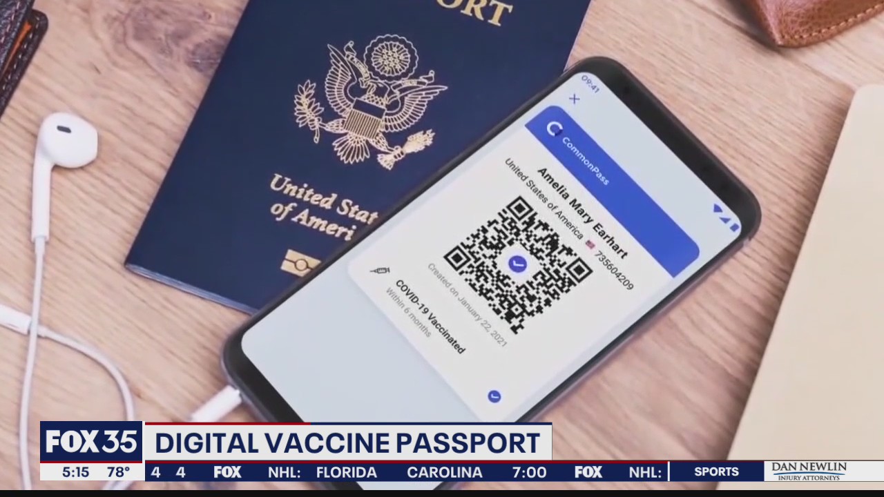 Development of vaccine passport app raises concerns