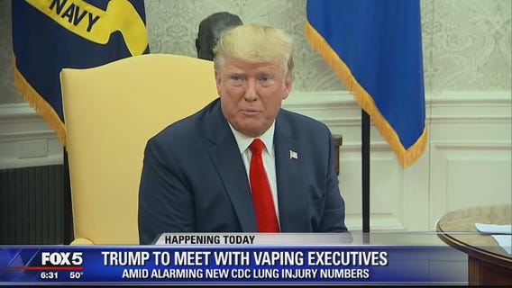 President Trump to meet with vaping executives