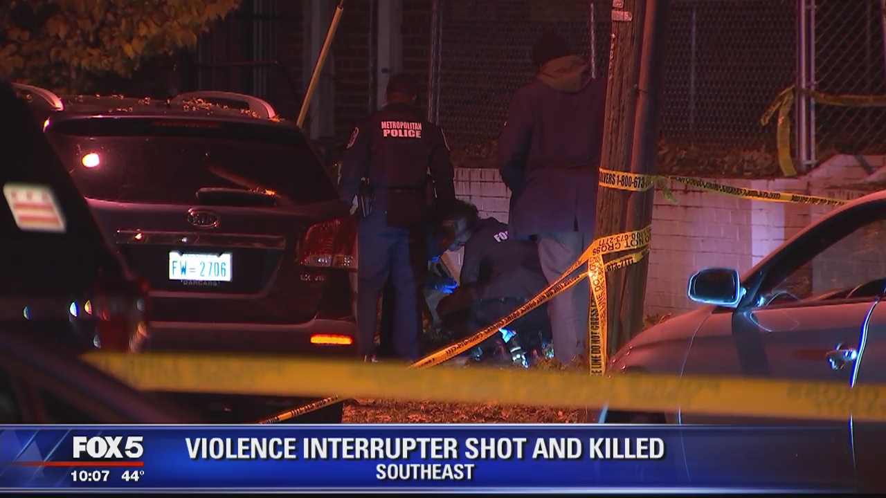 Violence interrupter shot and killed in DC | FOX 5 DC