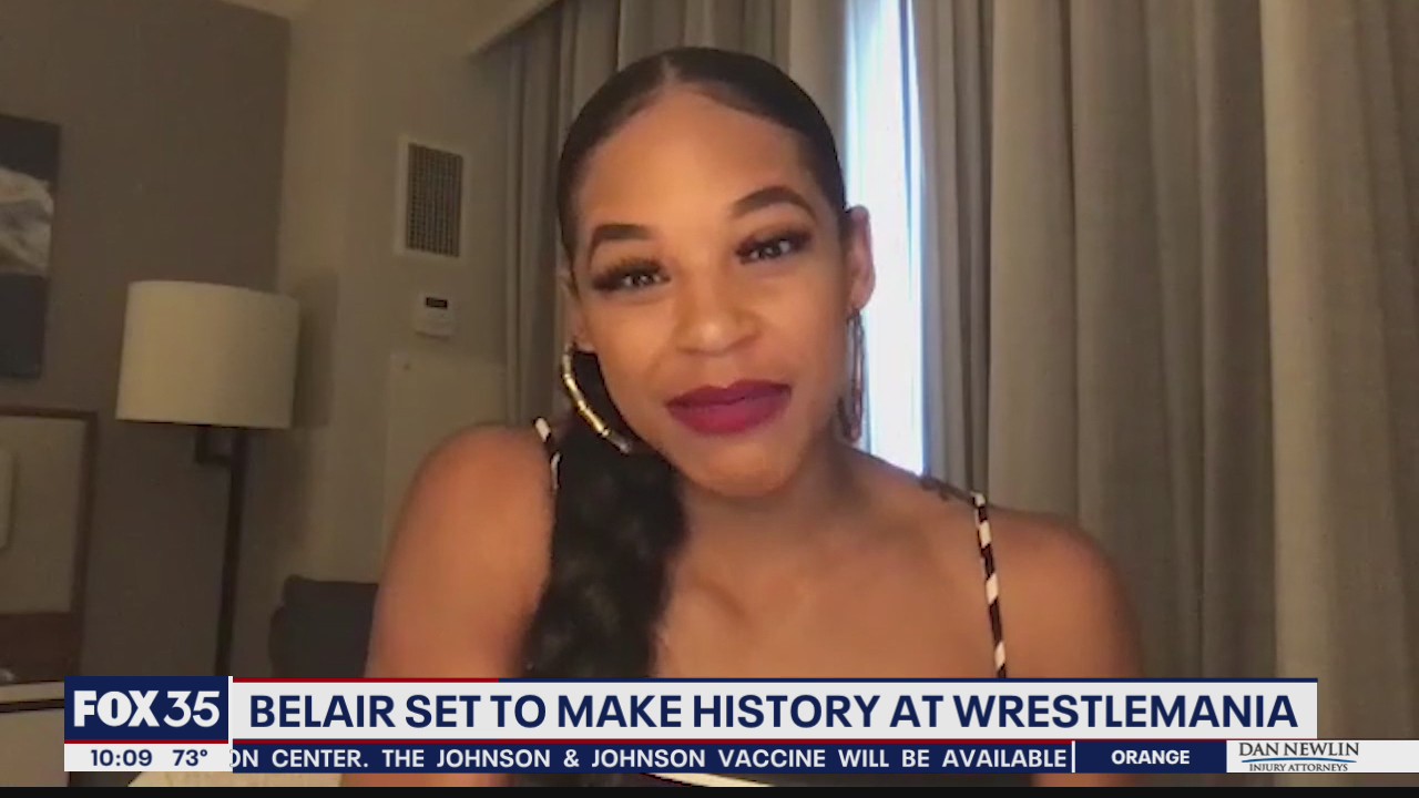 Belair set to make history at WrestleMania