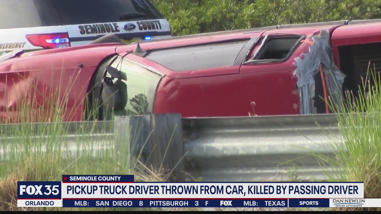 FHP: Man ejected, run over in fatal accident on S.R. 417 in Sanford