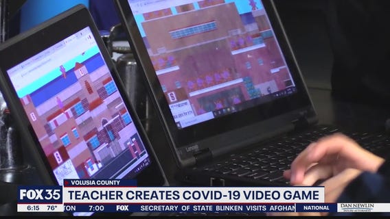 Seabreeze teacher creates COVID-19-fighting game for students