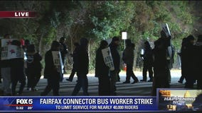 Fairfax Connector bus workers strike