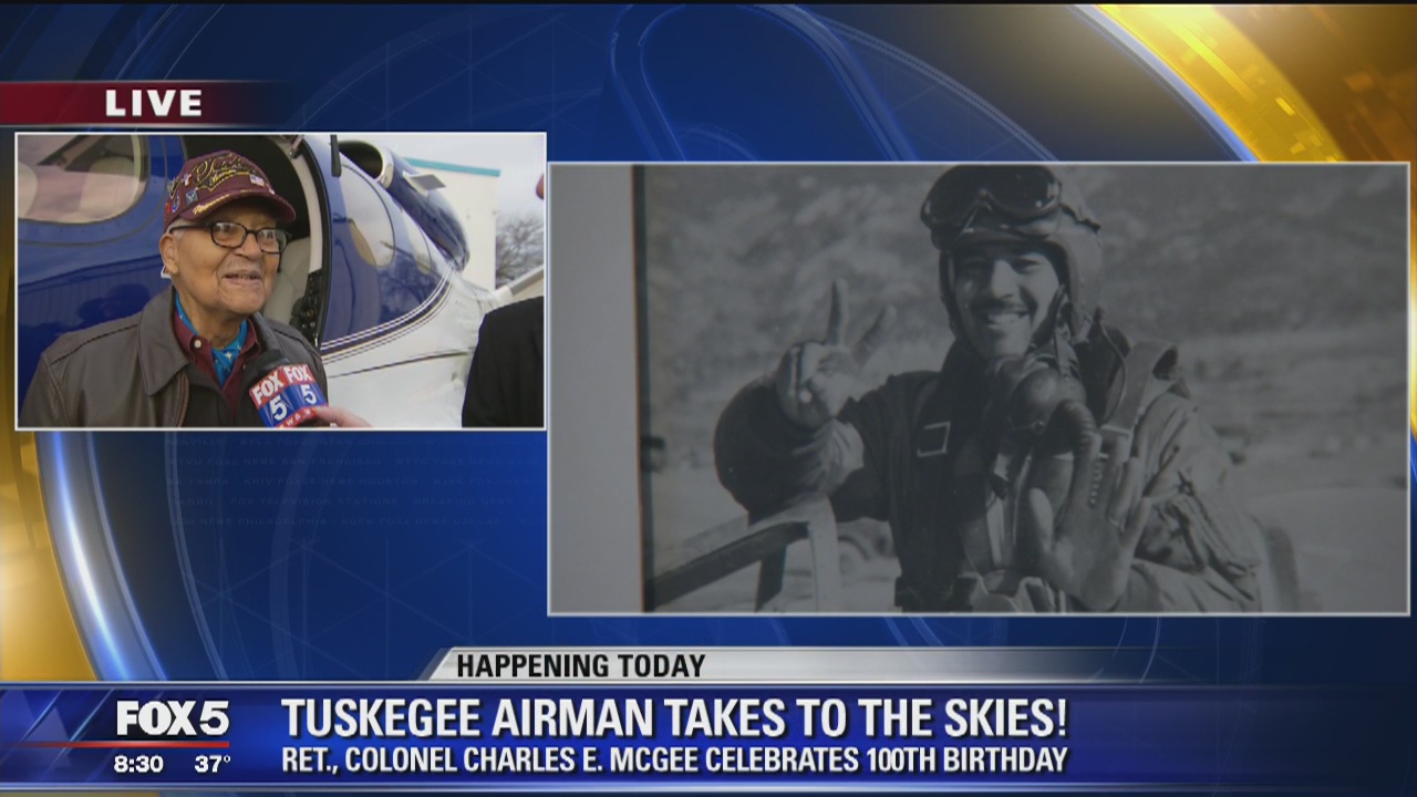 Tuskegee Airman from Montgomery County celebrates 100th birthday